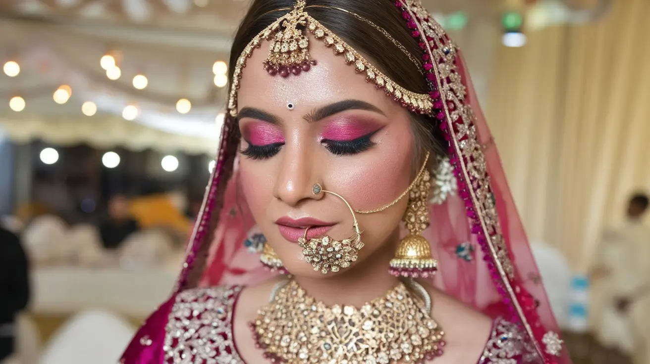 Step-by-Step Bridal Makeup Look for a Gujarati Wedding