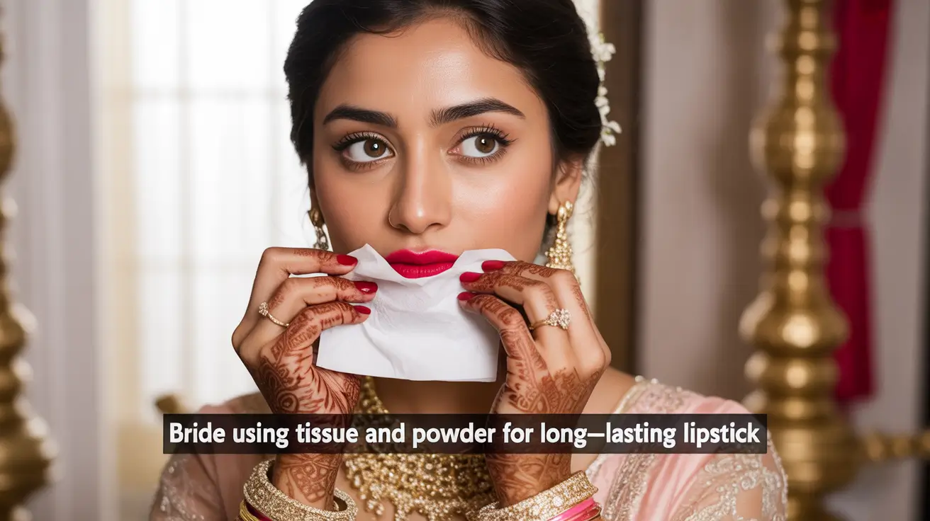 DIY Bridal Lipstick Hacks That Actually Last