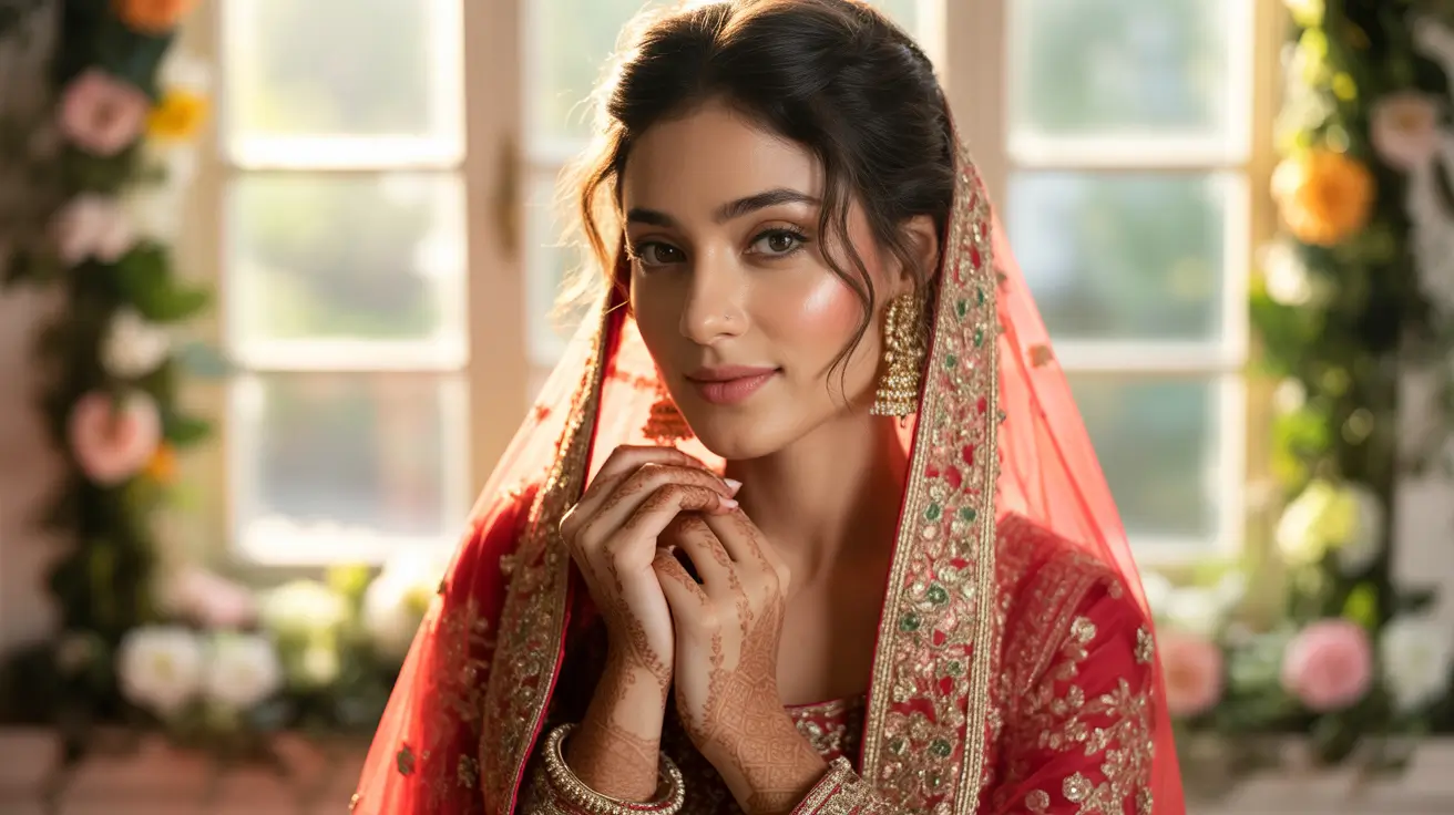 Dewy Skin Bridal Makeup for Brides