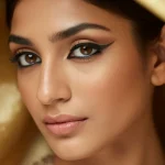 Floating Eyeliner for Brides Modern Wedding Makeup