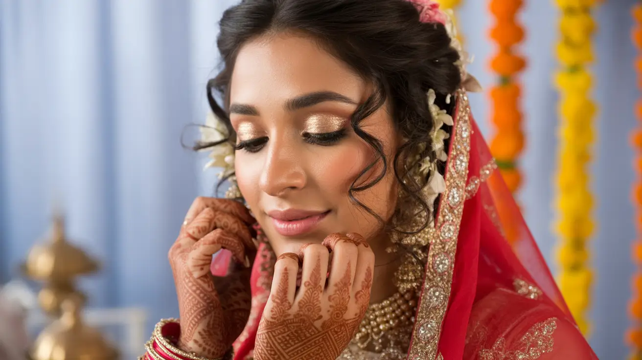 Glitter Eyeshadow Bridal Makeup Tips