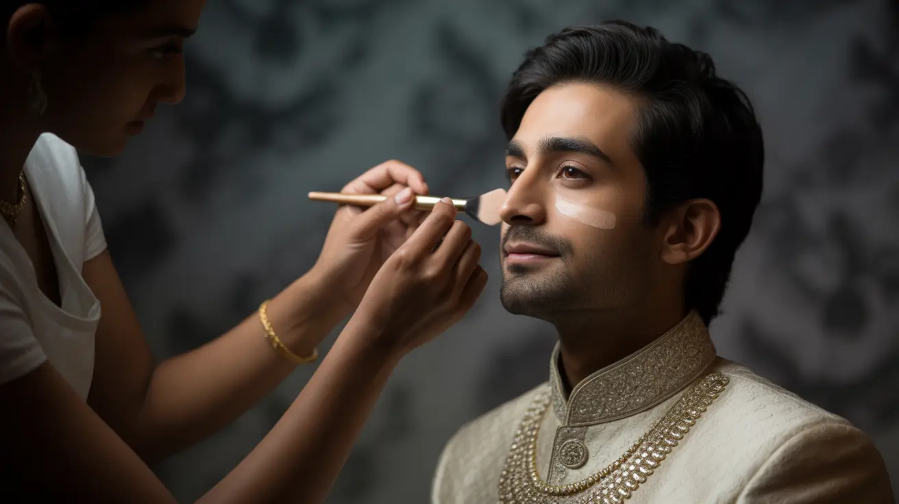 Groom Makeup & Grooming Tips by Bridal Artist
