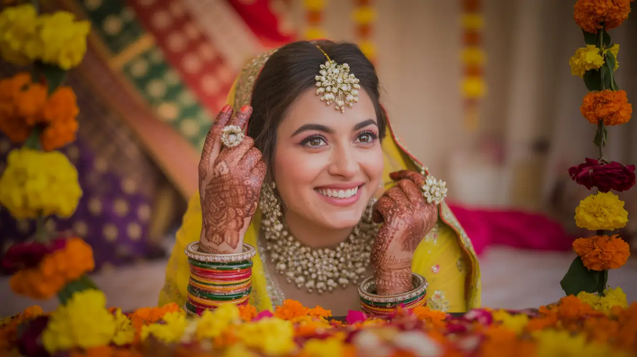 Head-to-Toe Mehndi Look Guide for Brides