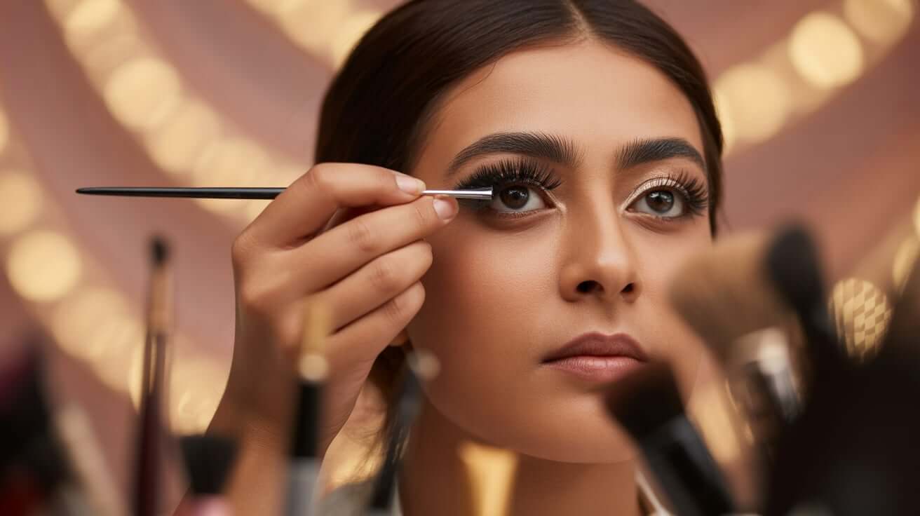 Lash Extensions vs False Lashes for Brides