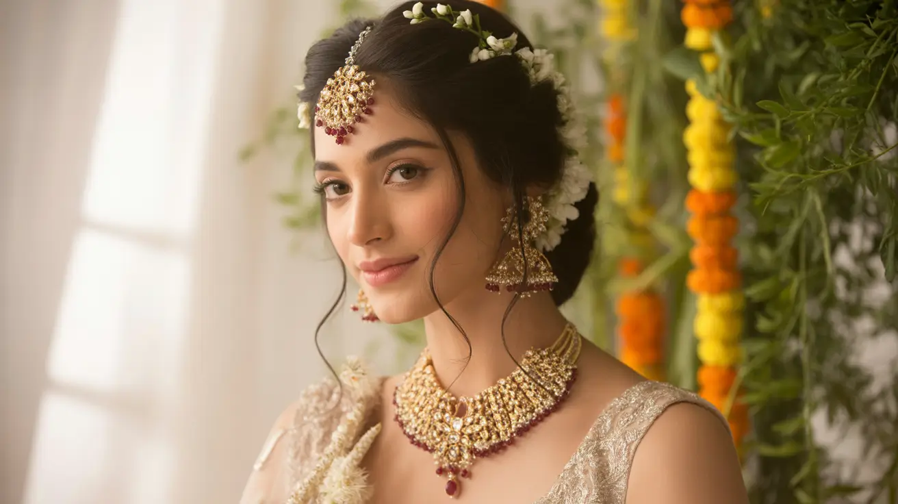 Modern Meets Traditional Bridal Makeup