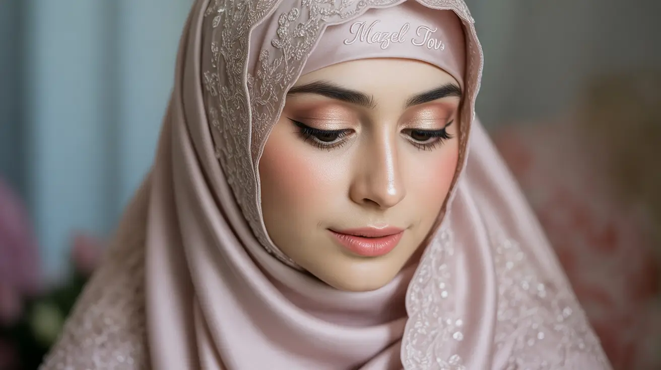 Modern Muslim Bridal Makeup Look