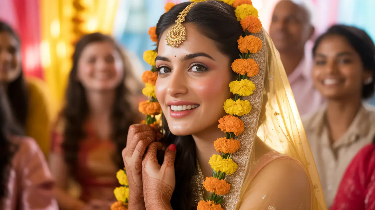 Simple Haldi Makeup by Best Bridal Makeup Artist
