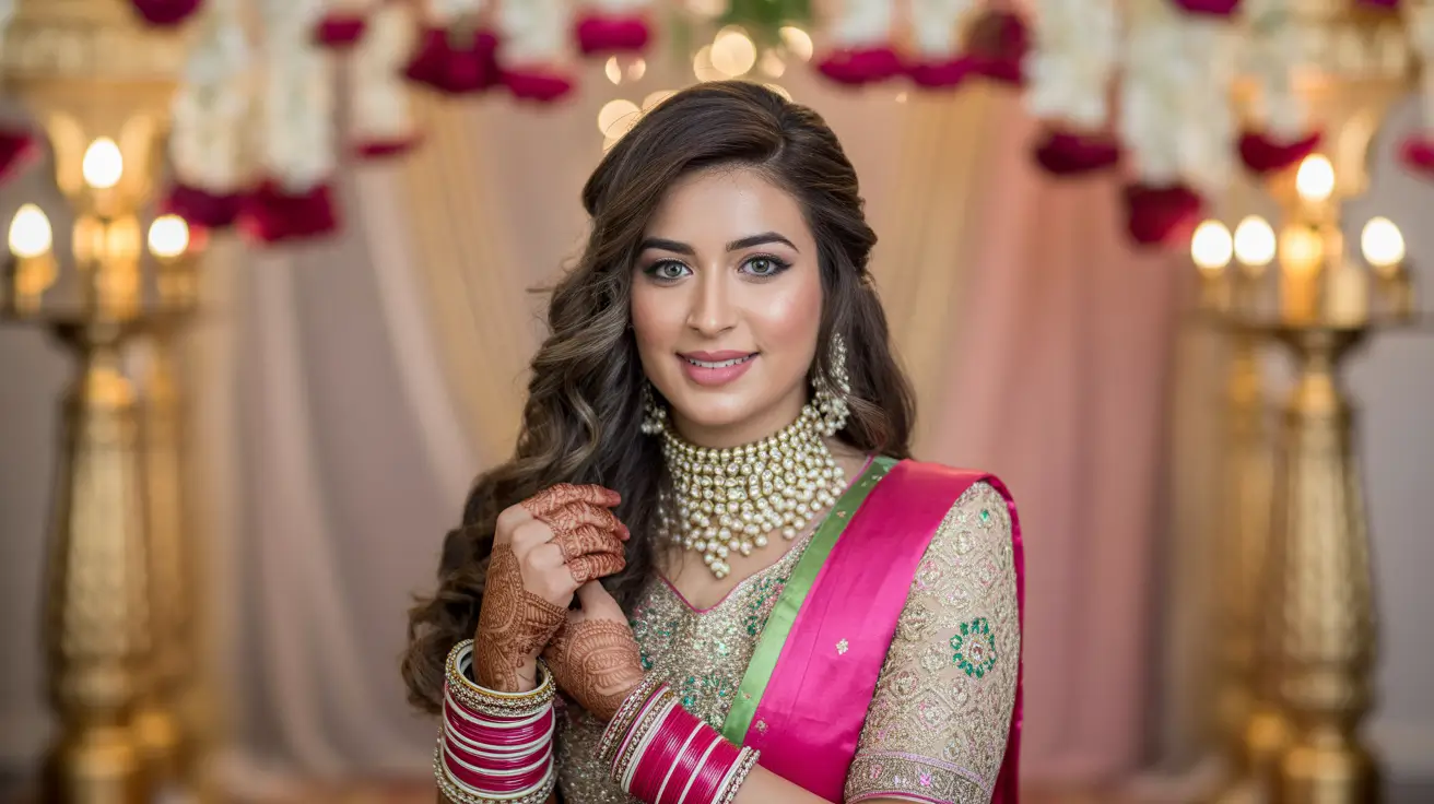 Soft Glam & Loose Waves for Brides