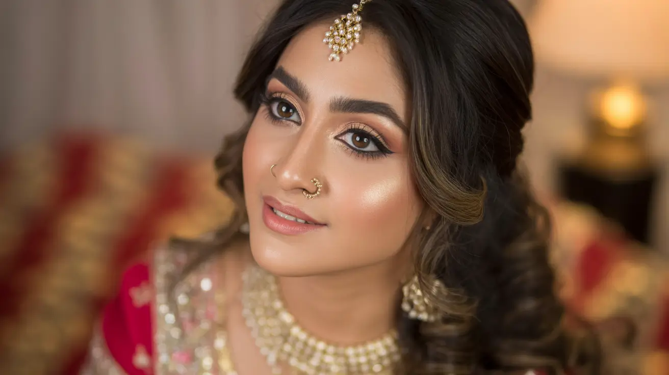 Soft Glam Makeup for Brides Elegant Wedding Looks