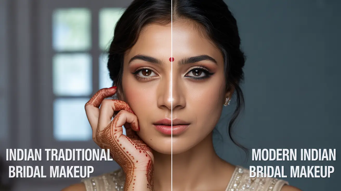 Traditional vs Modern Looks for Indian Brides