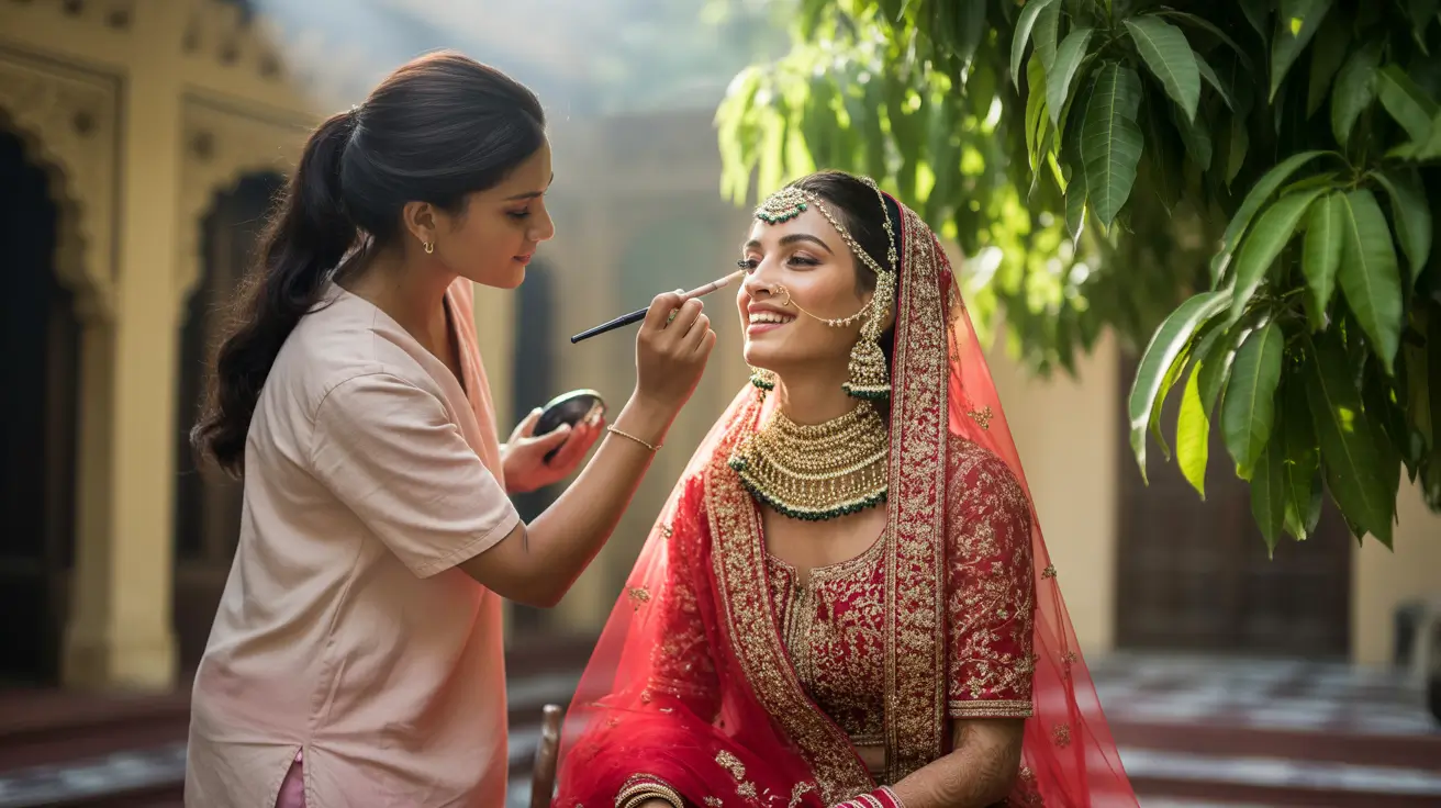 Outdoor Bridal Makeup Tips for Surat Weddings